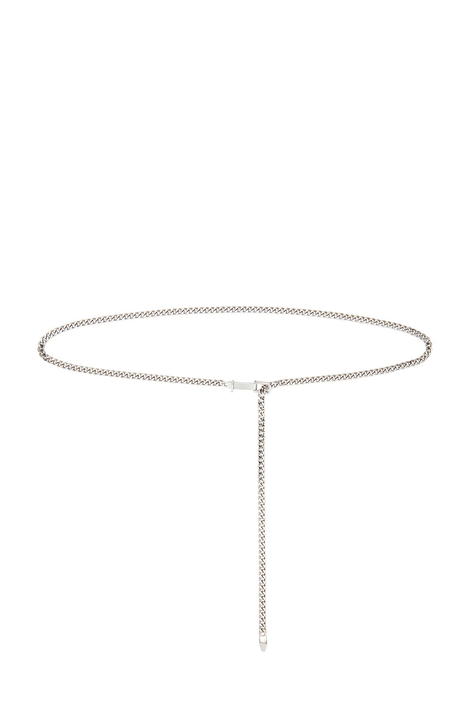 Frame The Chain Belt In Silver