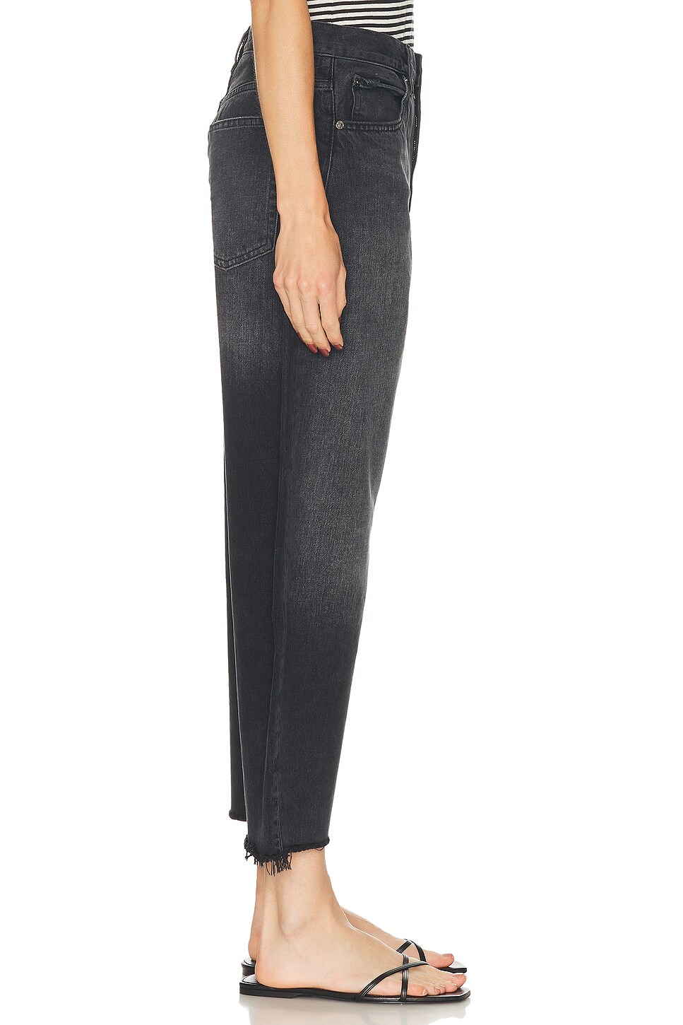 FRAME Bubble Crop Jeans