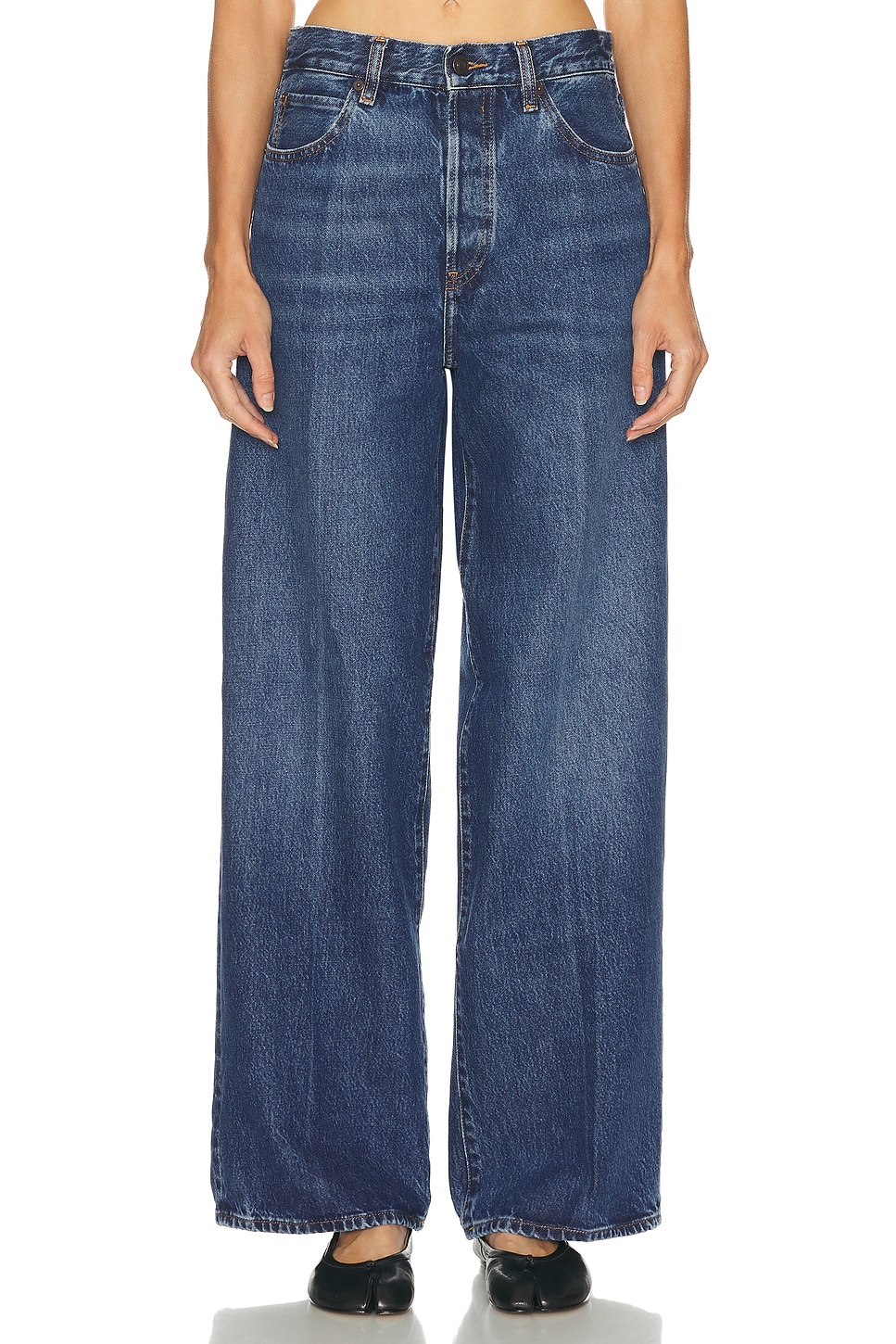 Image 1 of FRAME The Collegiate Jeans in Galactic