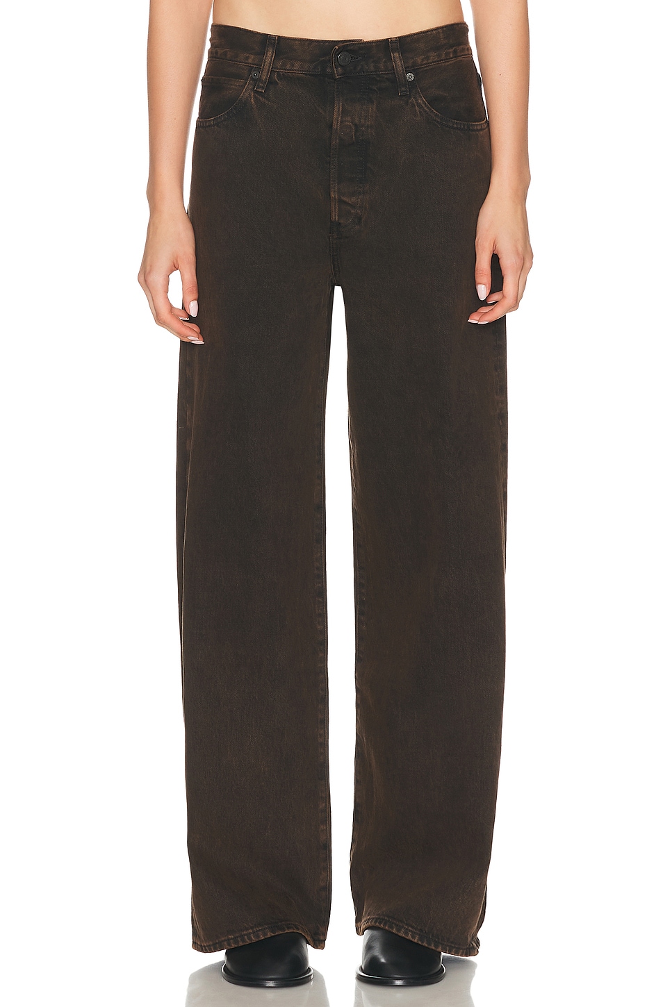 Image 1 of FRAME The Collegiate Jeans in Nightmoth