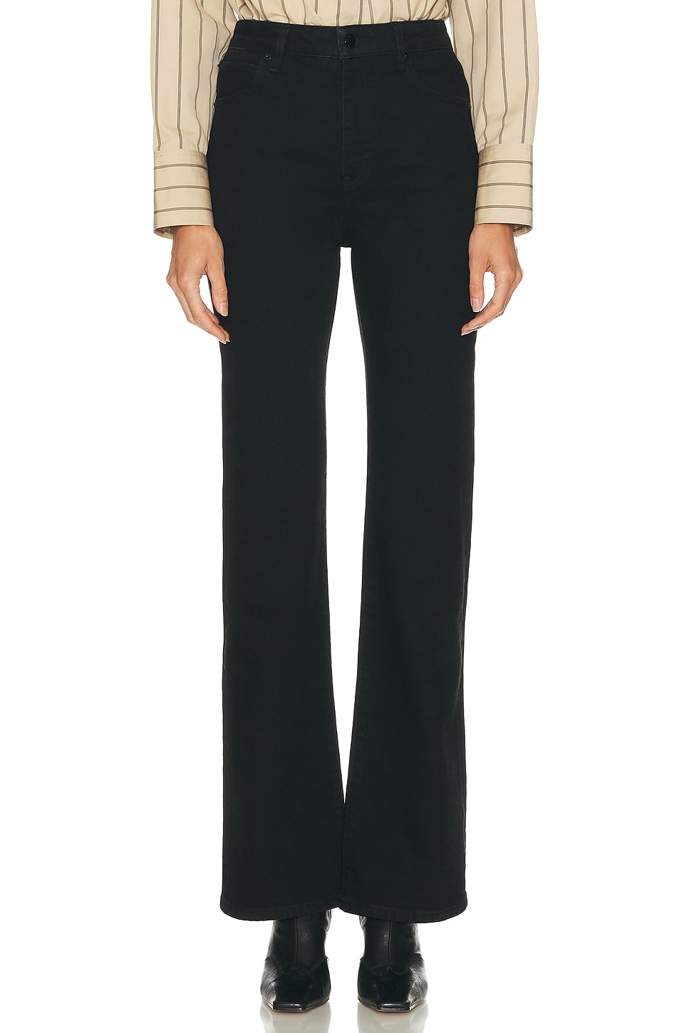 Image 1 of FRAME The Arrow Jeans in Black