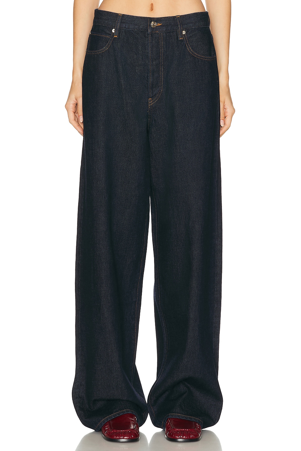 Image 1 of FRAME X Amelia Gray The Detour Jeans in Rinse