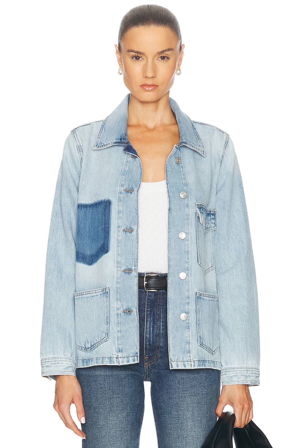 Shop Frame Chore Jacket In Vesper