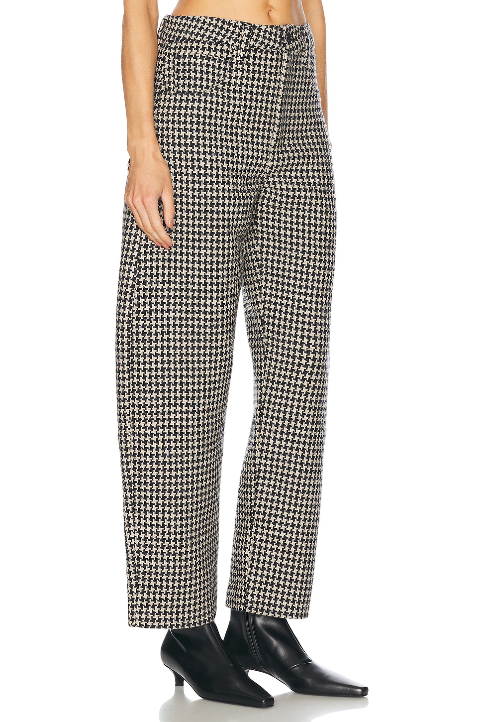 Frame The Tweed Barrel In Houndstooth