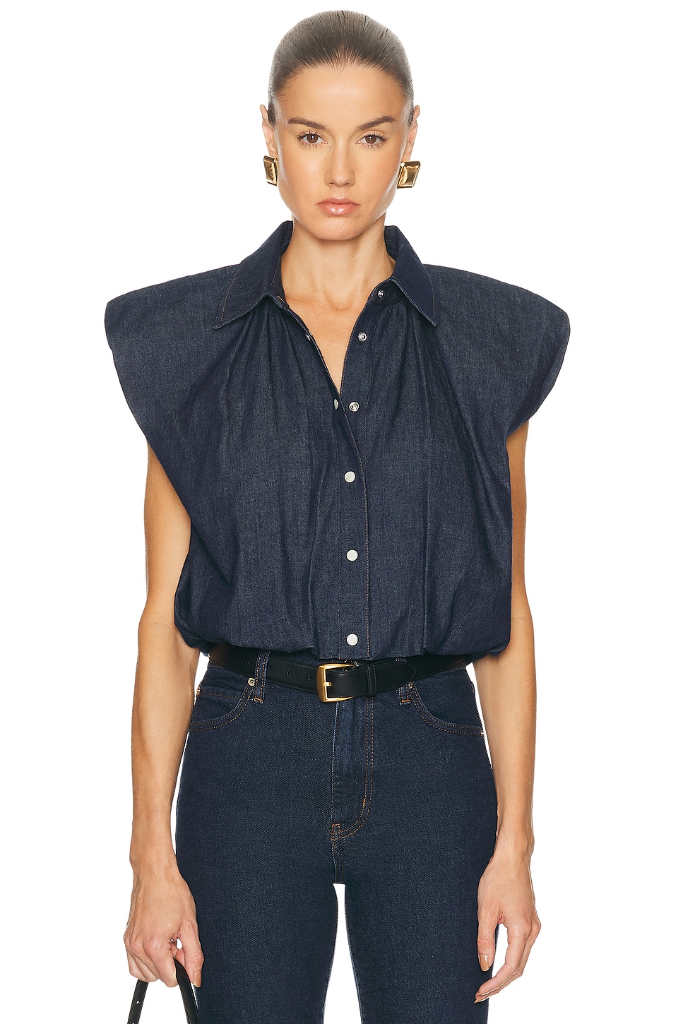 Image 1 of FRAME Shell Top in Puzzle