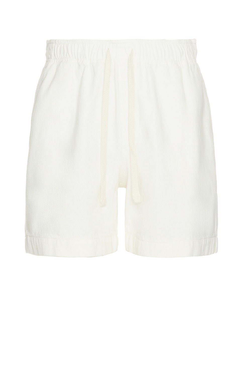 Image 1 of FRAME Textured Terry Short in Off White