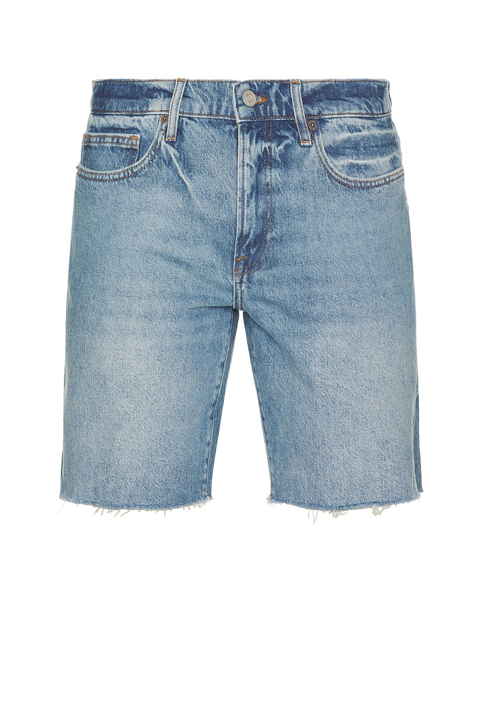 L
homme Cut Off Shorts in Blue