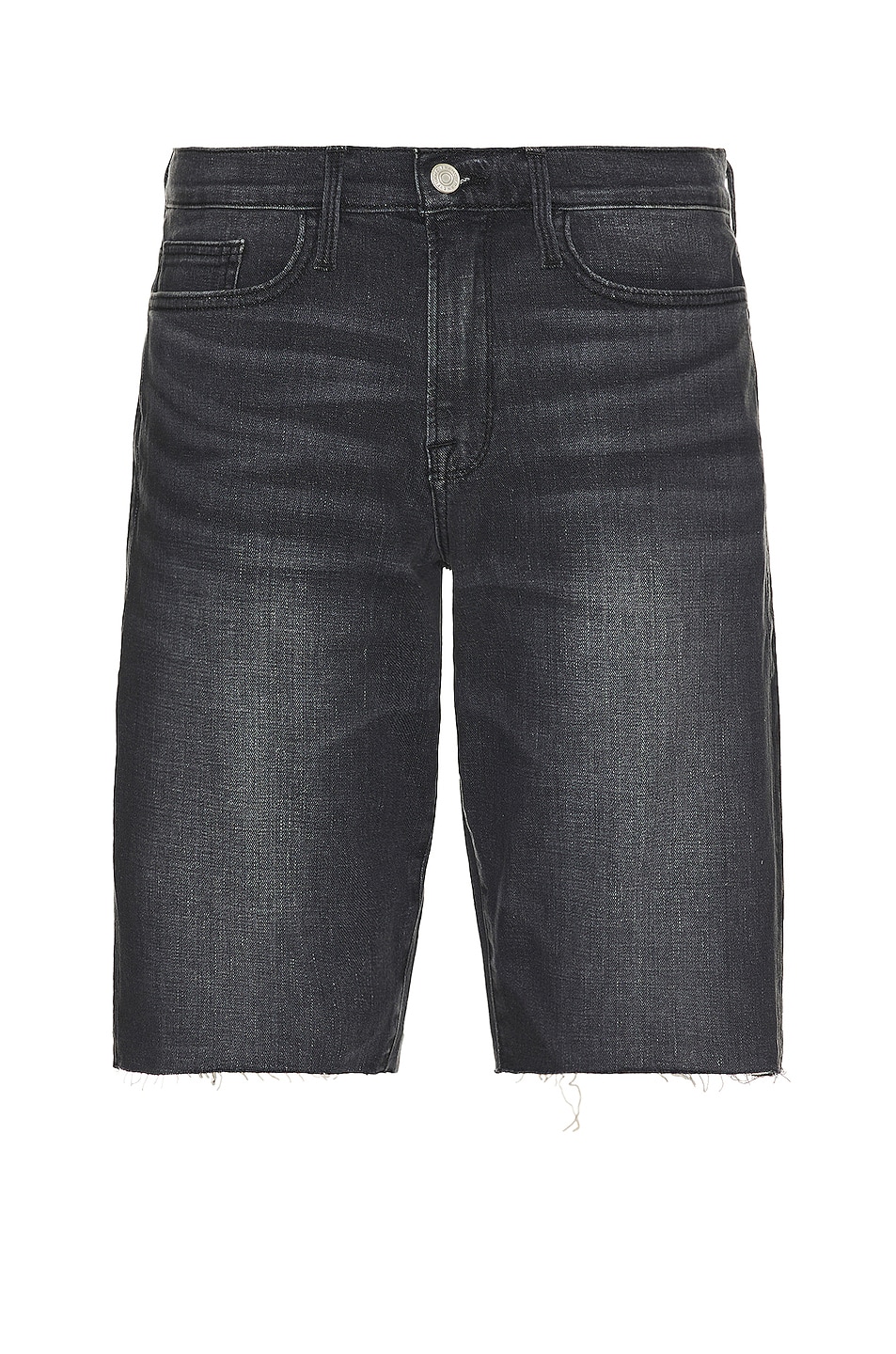 Image 1 of FRAME L'homme Cut Off Denim Shorts in Grasmere