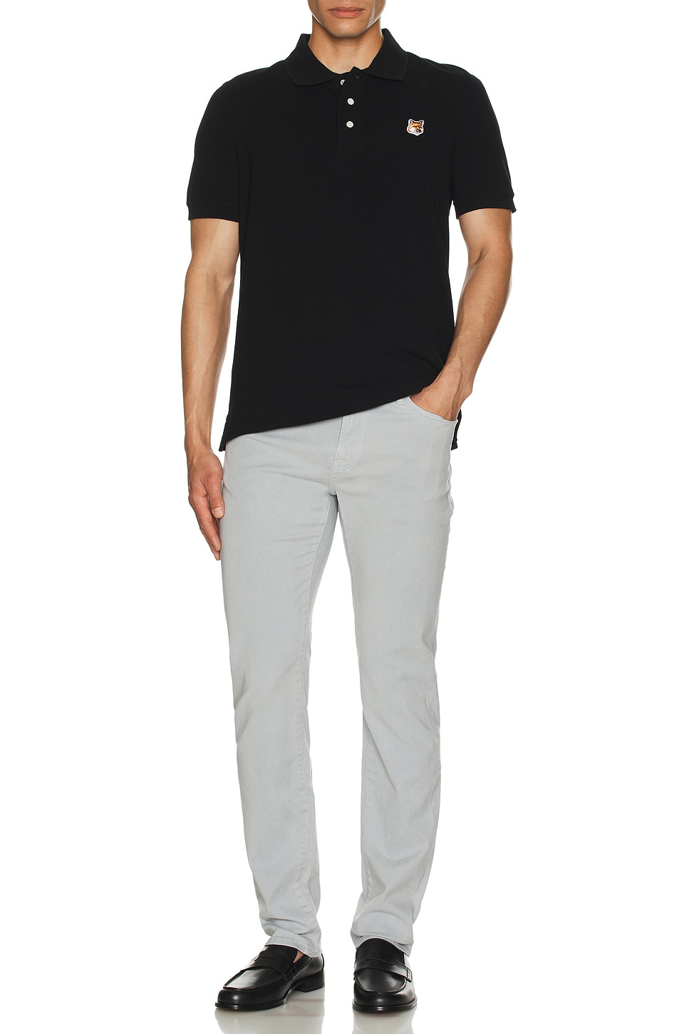 Image 1 of FRAME L'Homme Slim Denim Jeans in Grey Blue