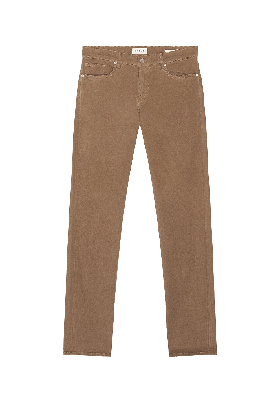 Image 1 of FRAME L'homme Slim Jeans in Latte Brown