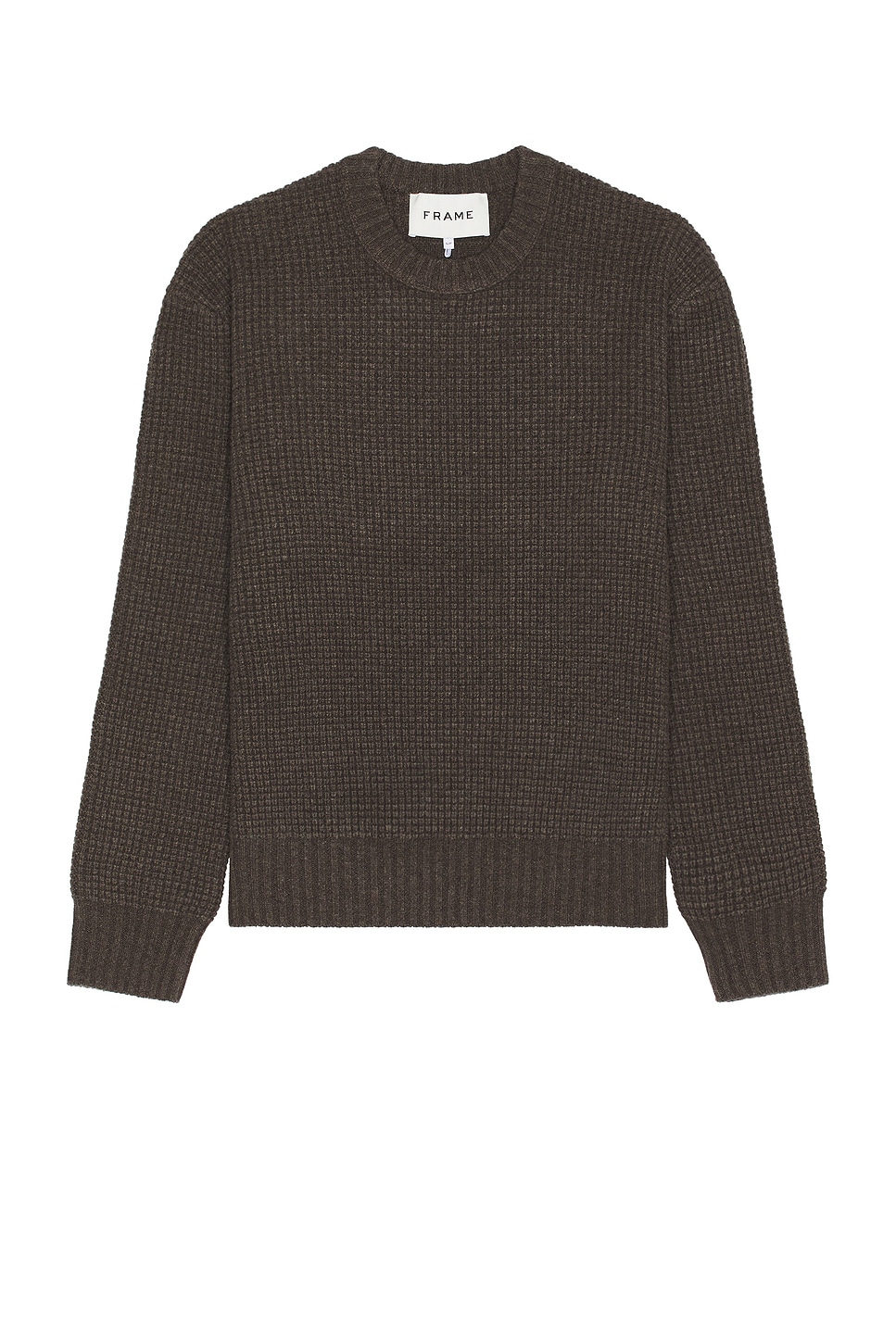 Image 1 of FRAME Wool Turtleneck Sweater in Mole