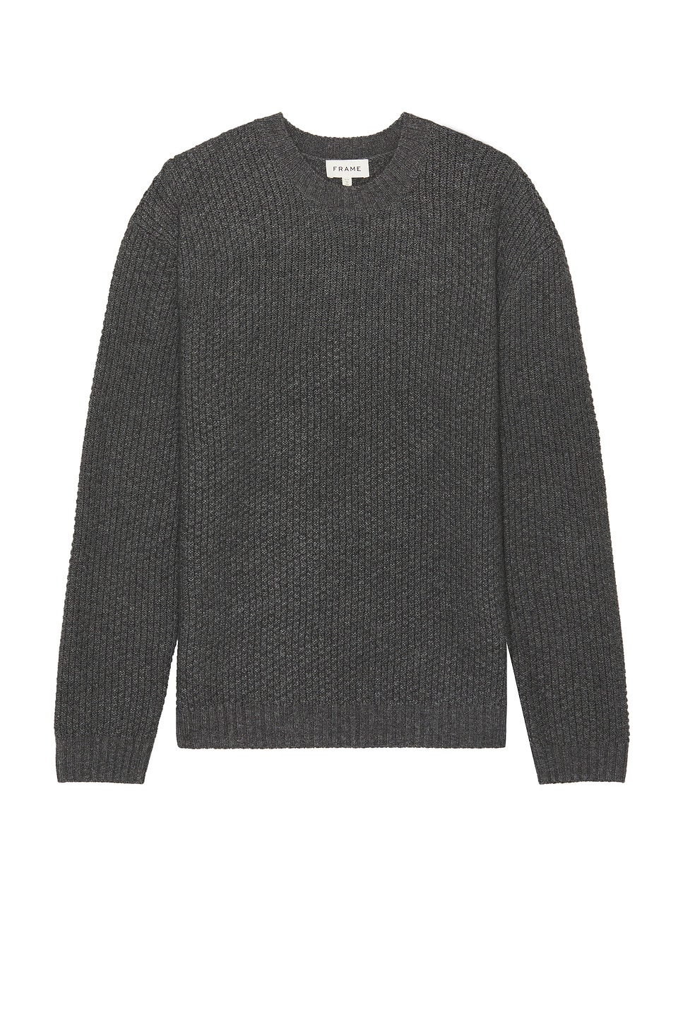 Image 1 of FRAME Textured Sweater in Anthracite