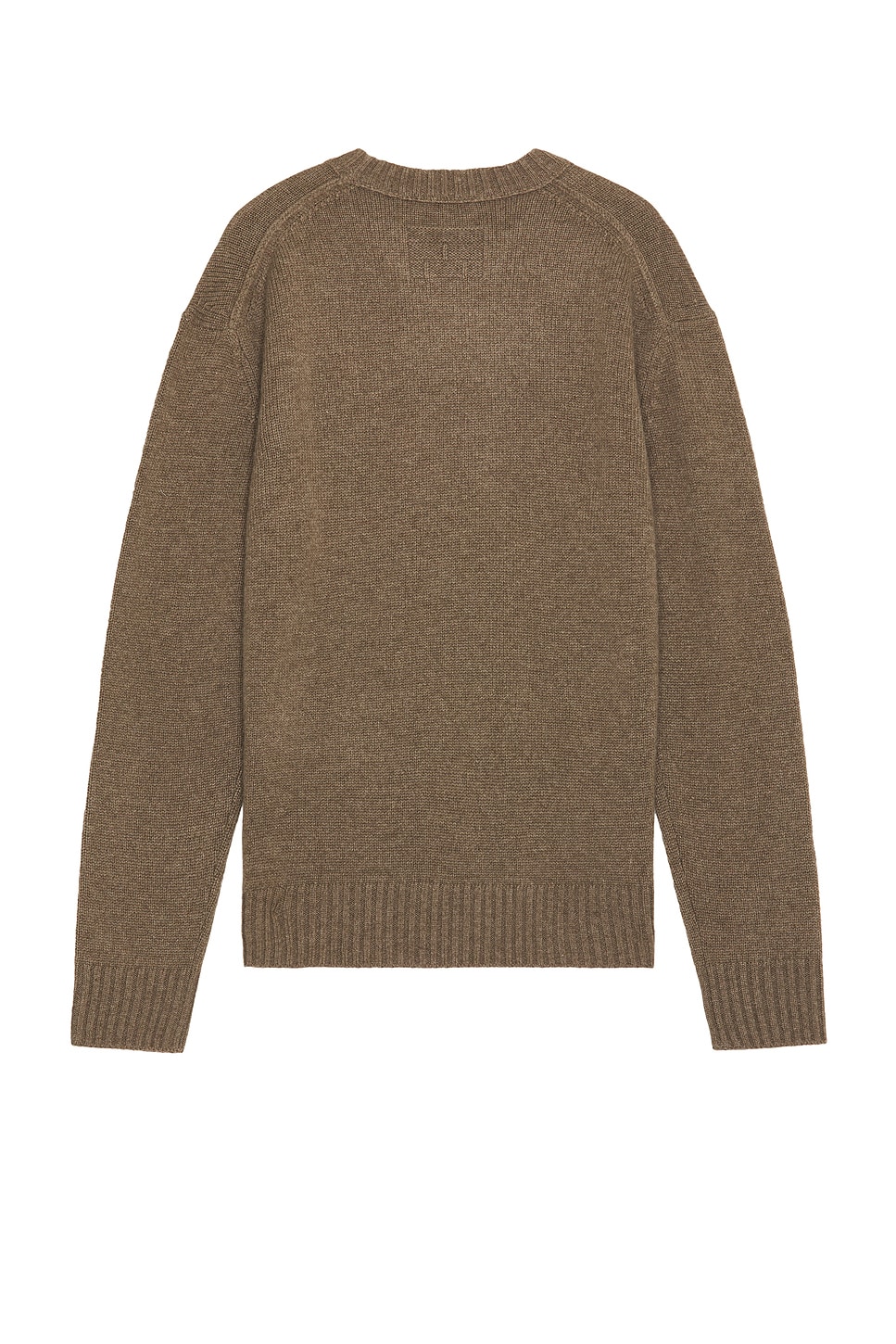 Shop Frame Crewneck Sweater In Soft Mocha