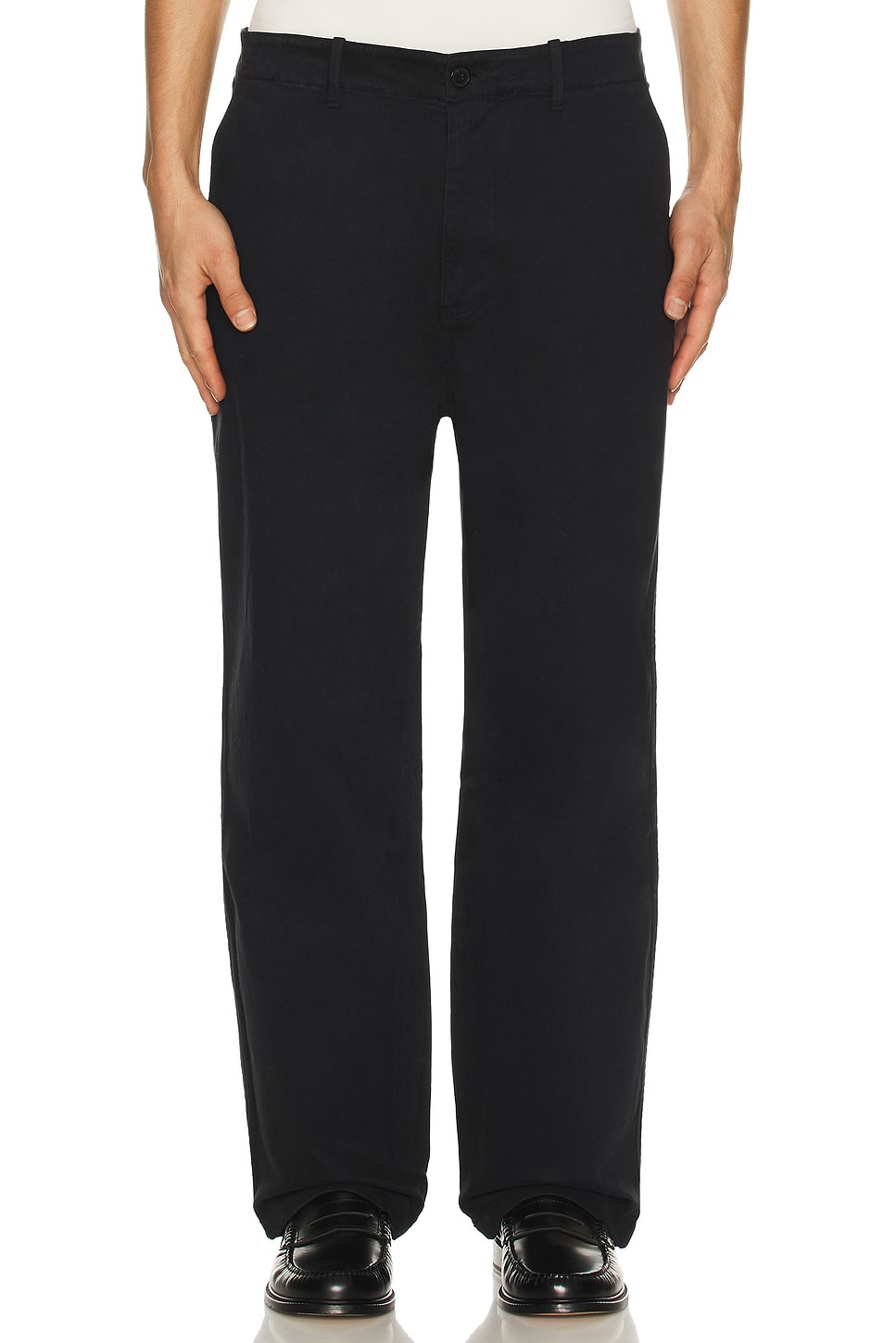 Image 1 of FRAME Cotton Chino Pants in Dark Navy