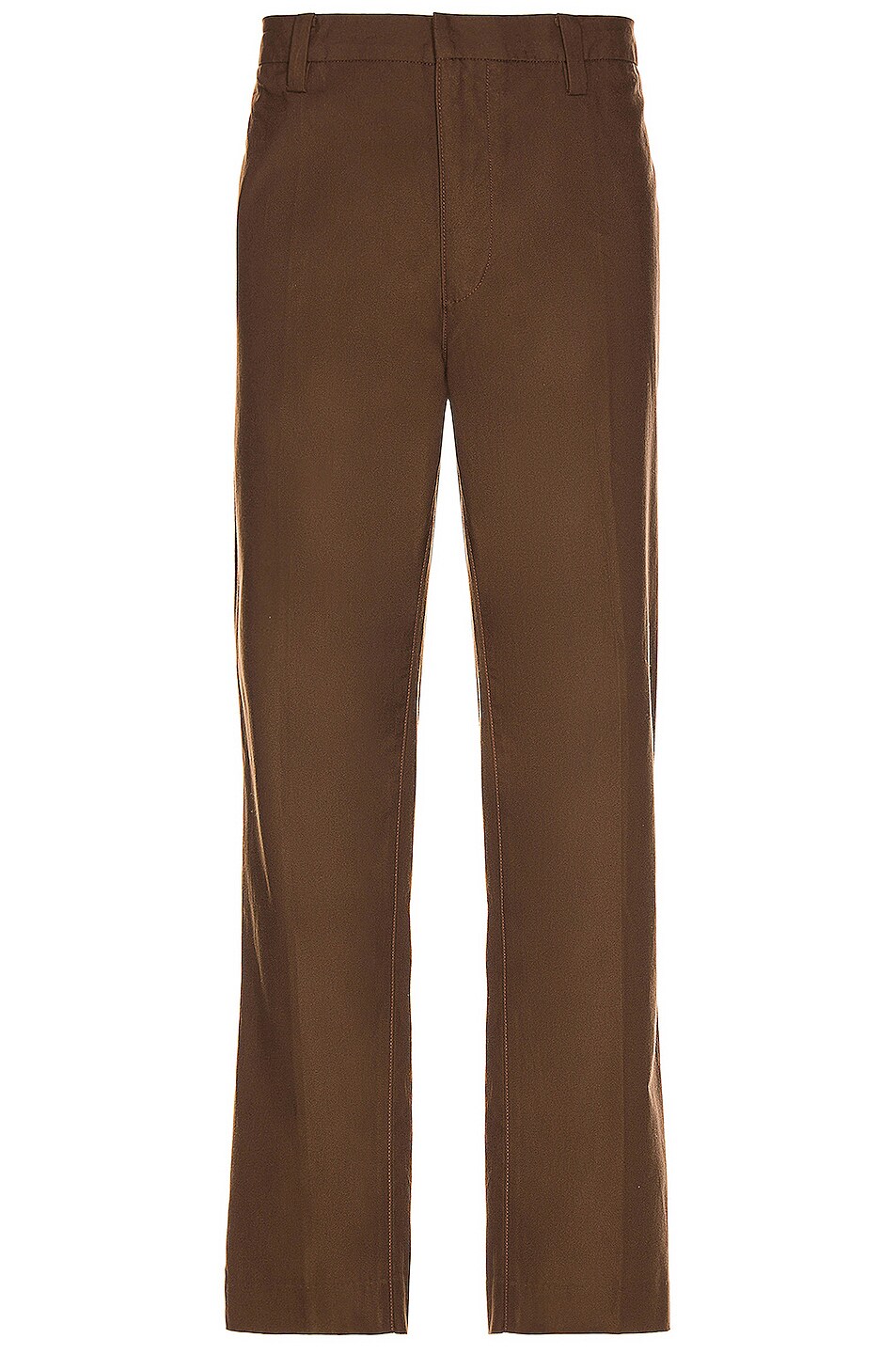 Image 1 of FRAME Wide Trousers in Dark Chocolate