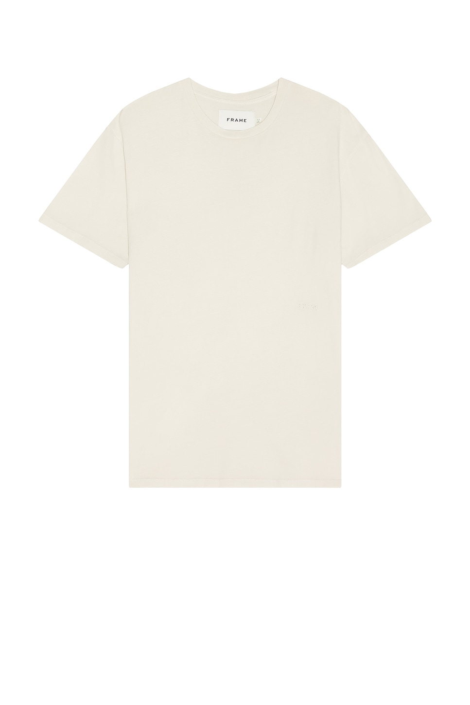 Image 1 of FRAME Relaxed Tee in Washed Off White