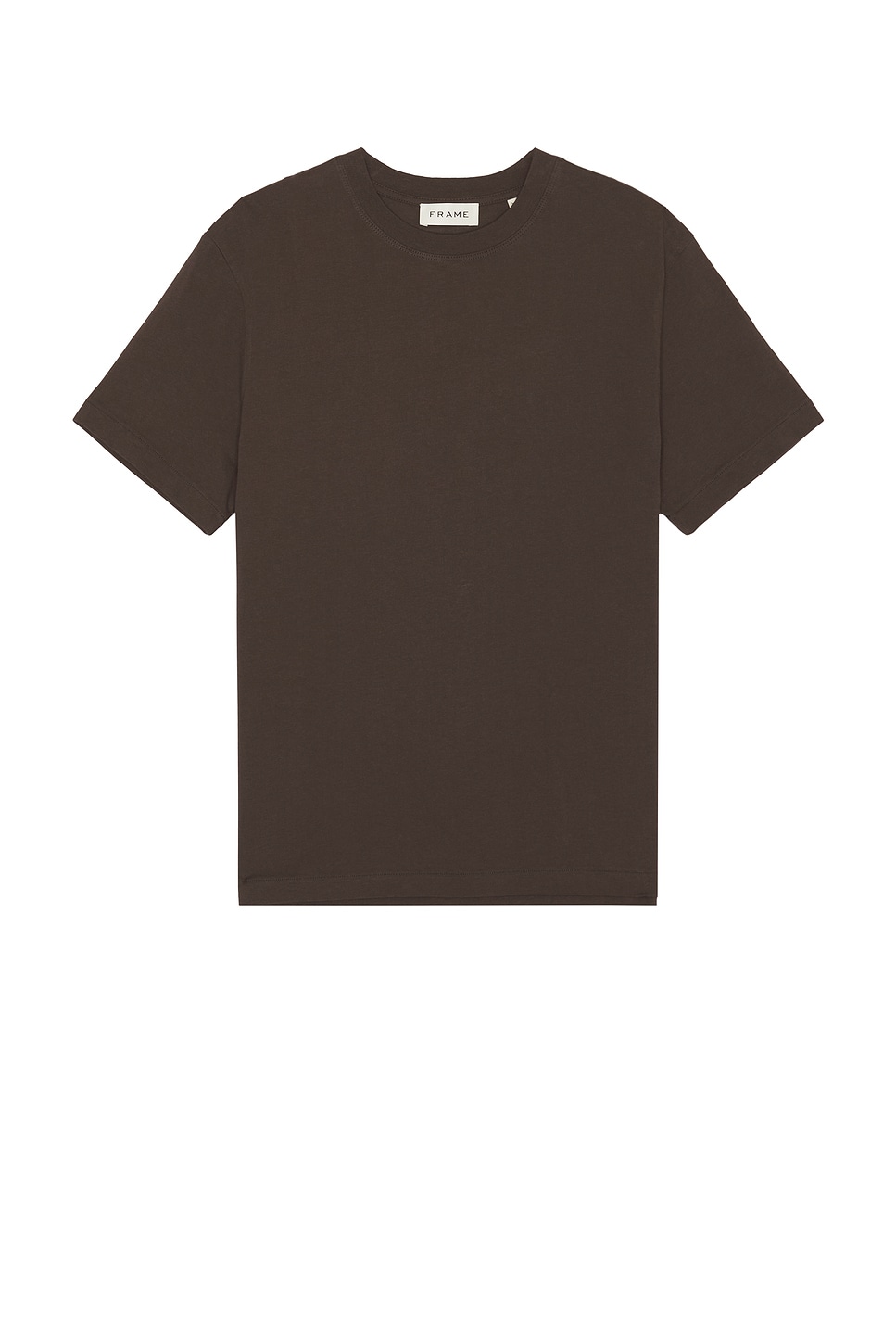 Logo Tee in Brown