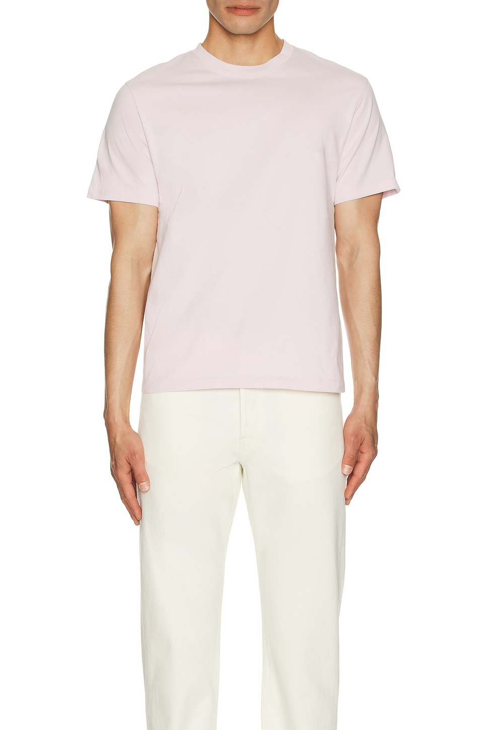 Image 1 of FRAME Logo Tee in Light Pink