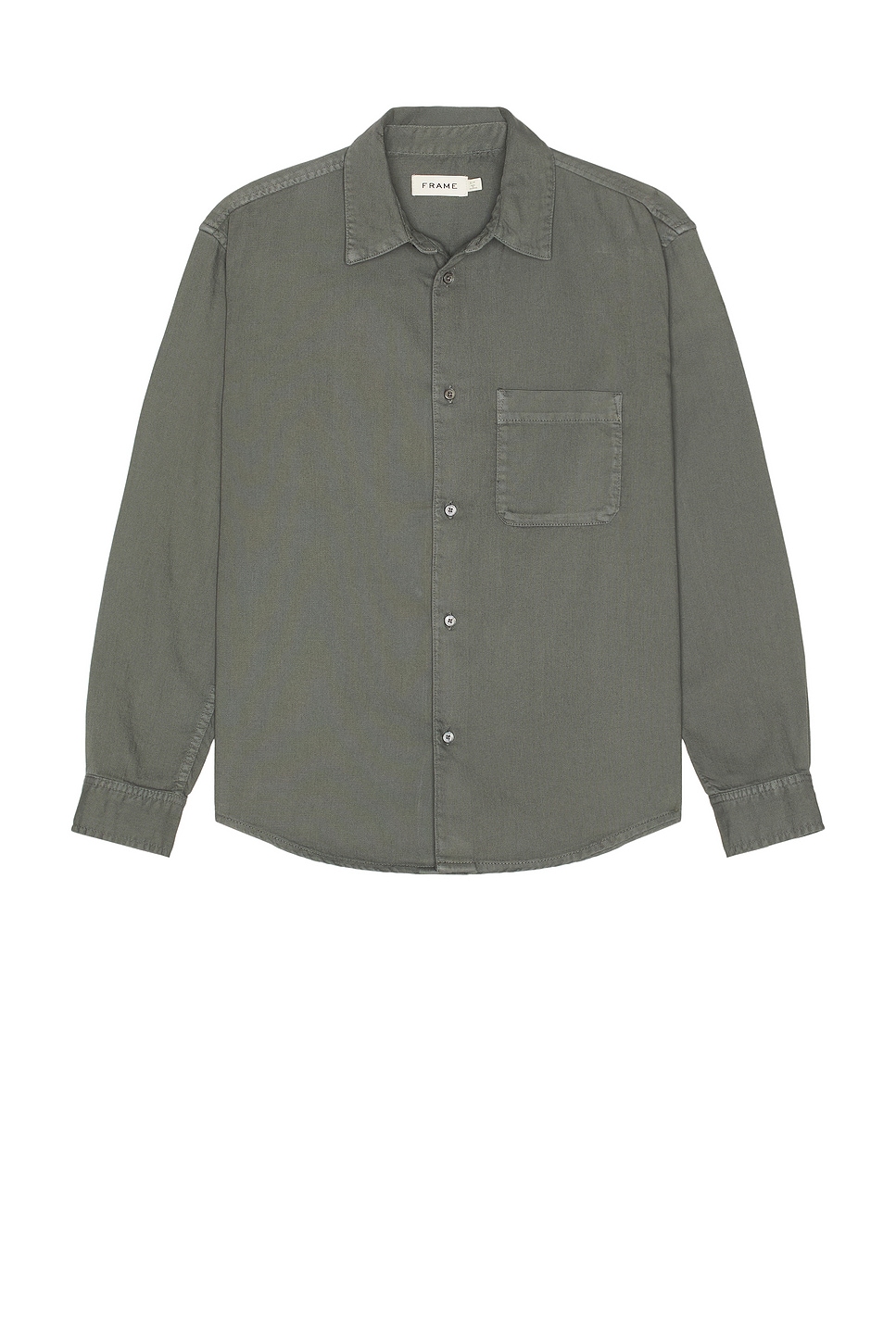 Frame Modern Shirt In Green