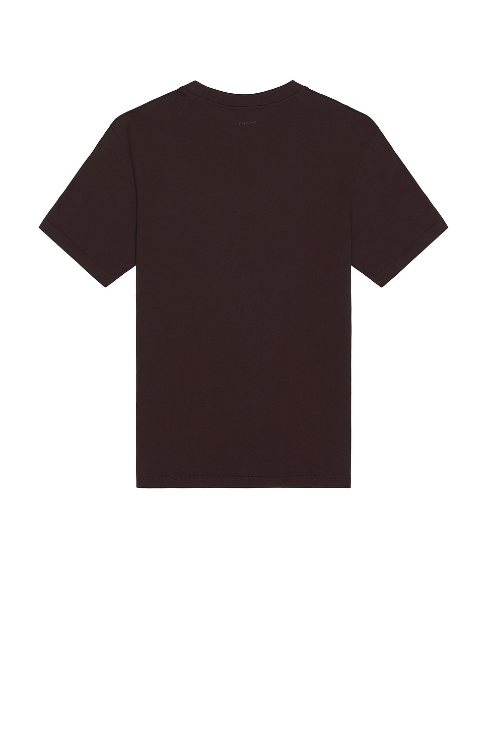 Frame Light Cotton Tee In Black