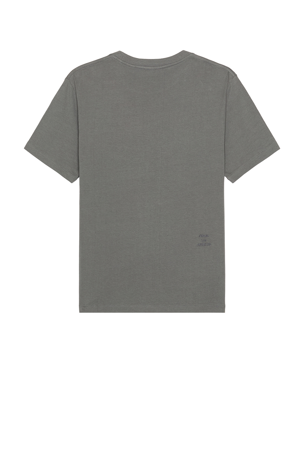 Frame Logo Tee In Blue