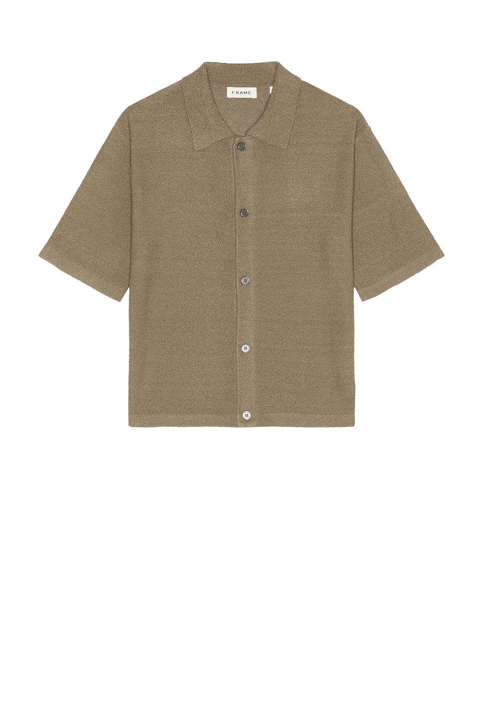 FRAME Light Cotton Silk Short Sleeve Cardigan | Thumbnail 6 FRAME Light Cotton Silk Short Sleeve Cardigan | Thumbnail 6