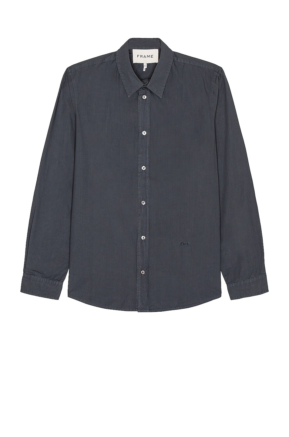 Image 1 of FRAME Classic Poplin Shirt in Navy