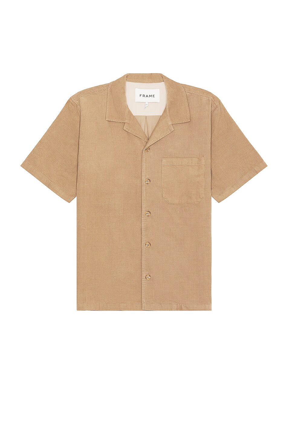 Image 1 of FRAME Spring Cord Shirt in Dark Beige