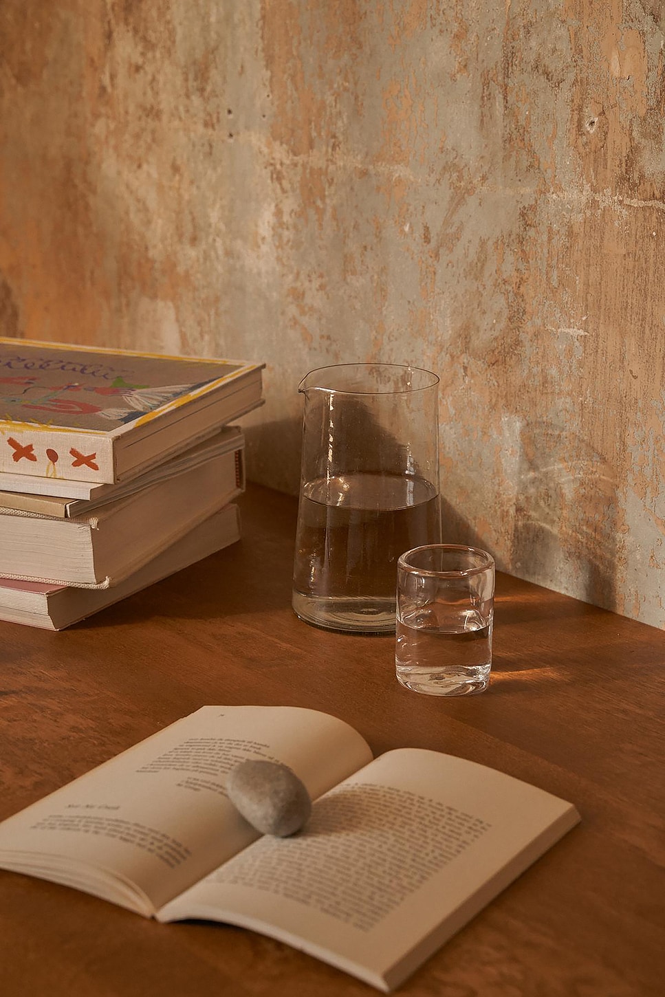 Frama Isle Glass Pitcher In Light Smoke