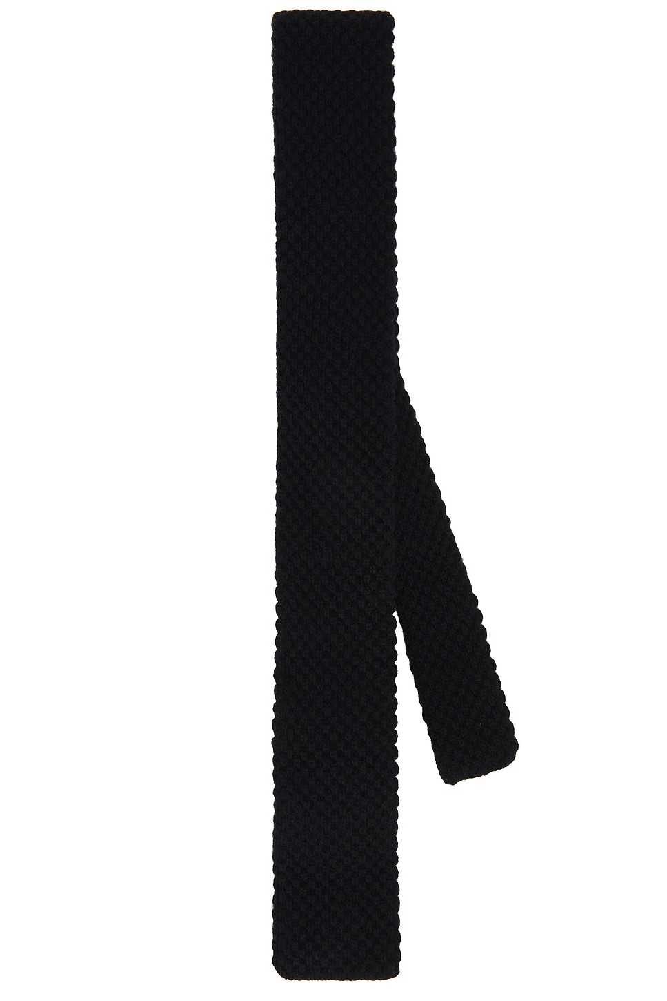 Knit Tie in Black