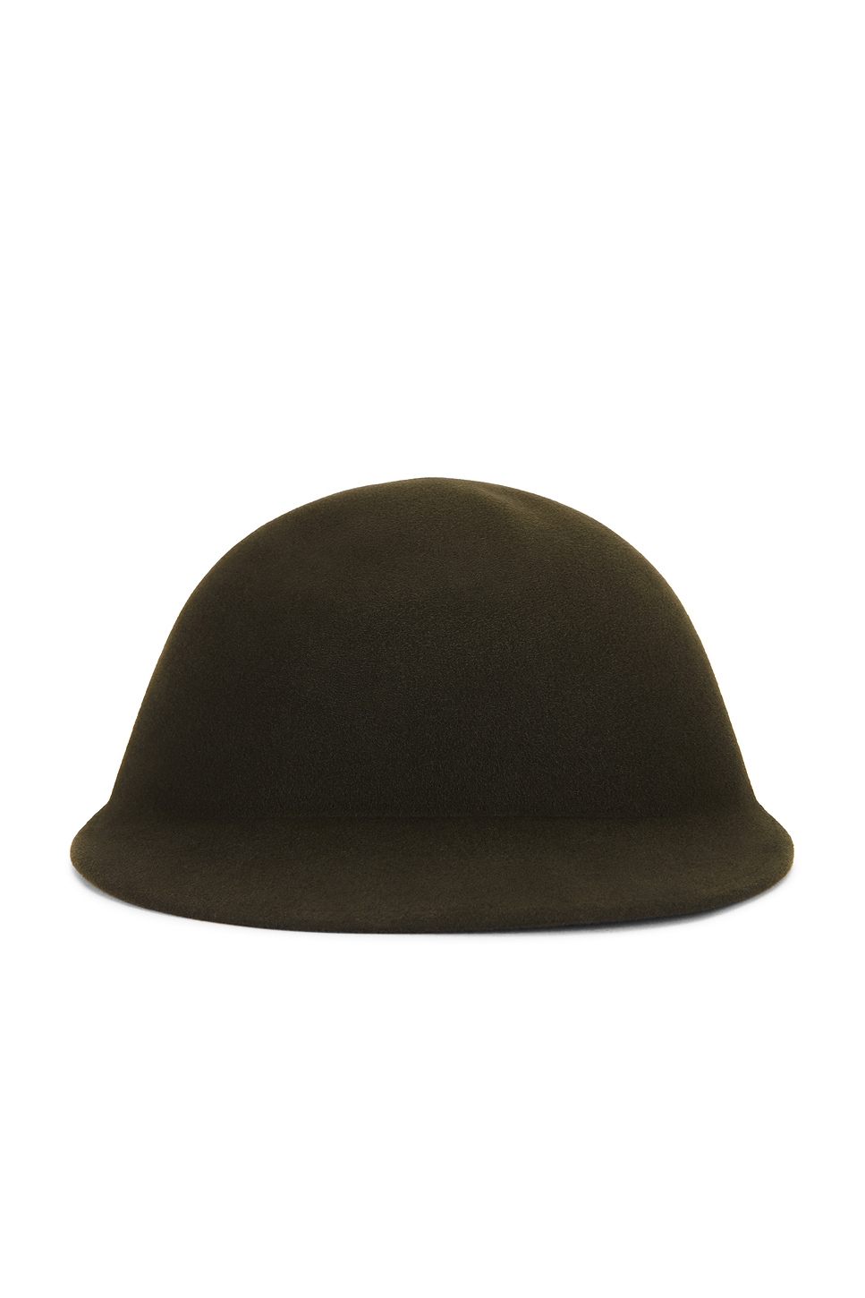 Fear Of God Felted Cap In Green