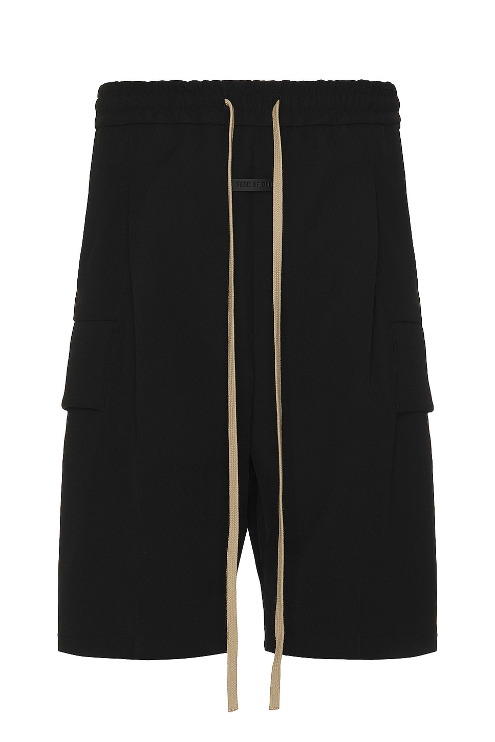 Image 1 of Fear of God Wool Cotton Cargo Short in Black