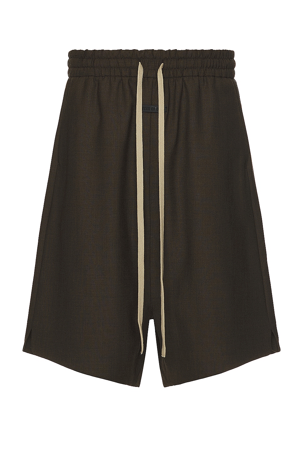 Image 1 of Fear of God Wool Canvas Relaxed Short in Mocha