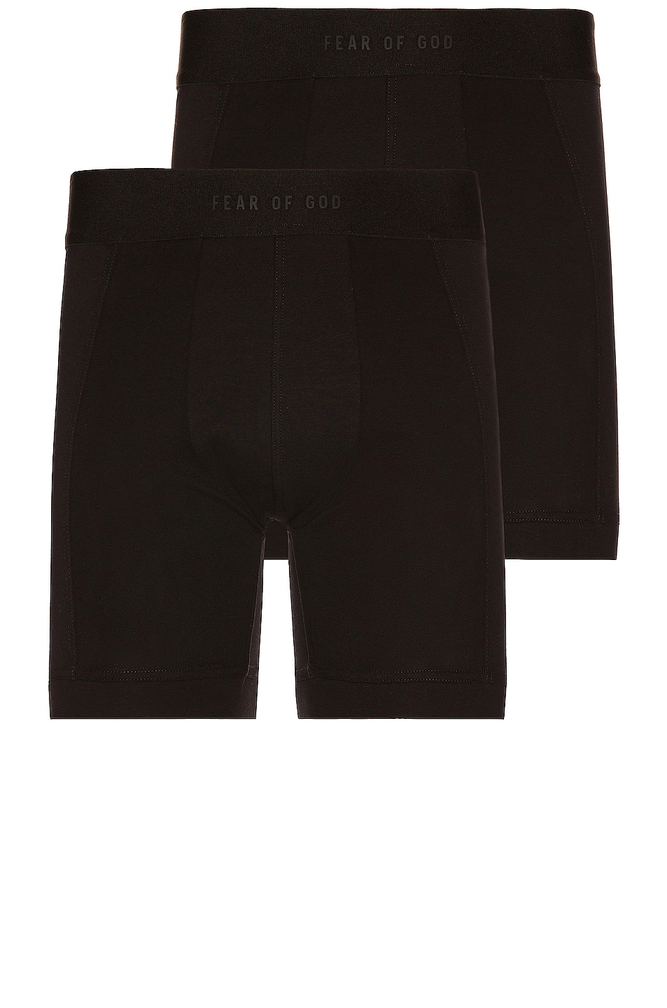 Image 1 of Fear of God 2 Pack Boxer Brief in Black