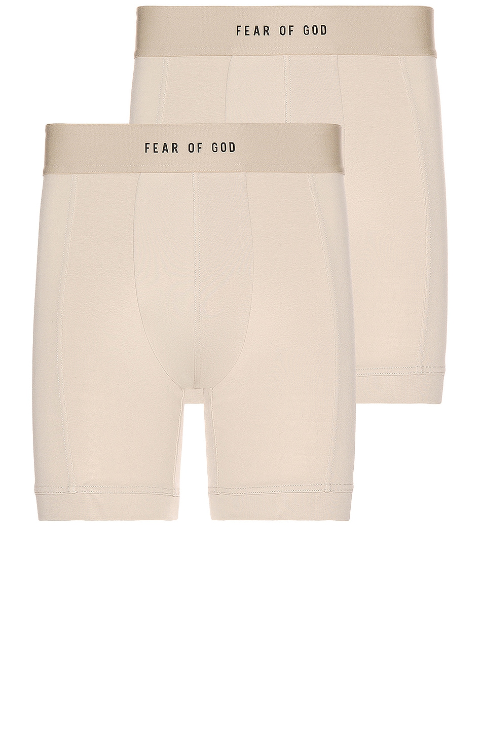 Image 1 of Fear of God 2 Pack Boxer Brief in Cement
