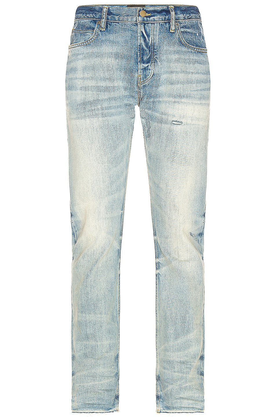 Image 1 of Fear of God 7th Collection Denim in 5 Year Indigo Vintage Wash