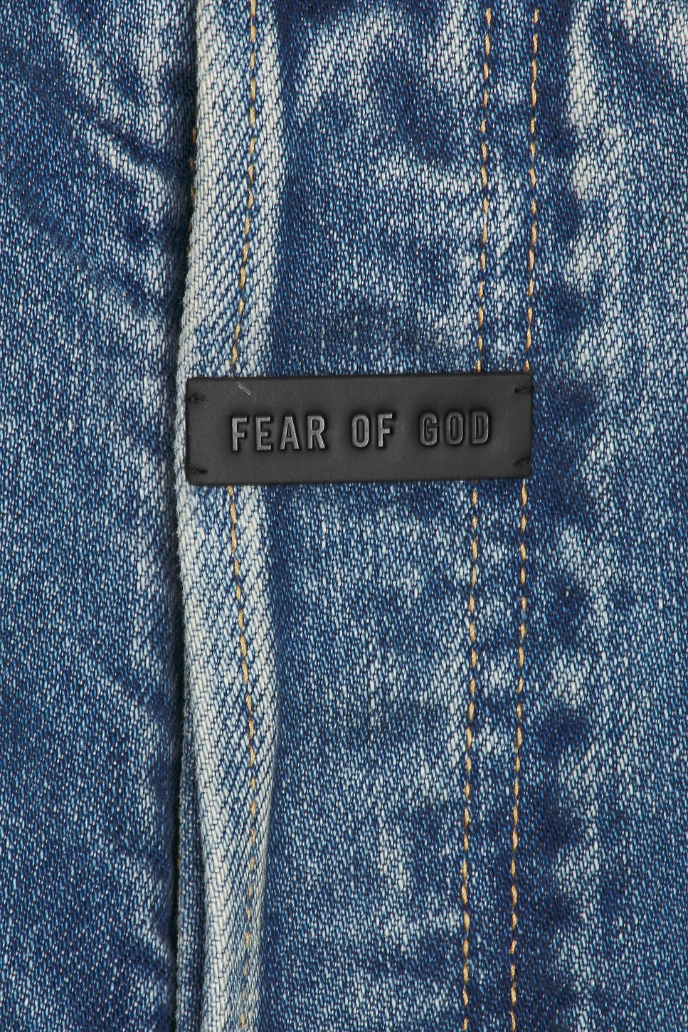 Image 3 of Fear of God Relaxed 5 Pocket Jeans in Medium Indigo
