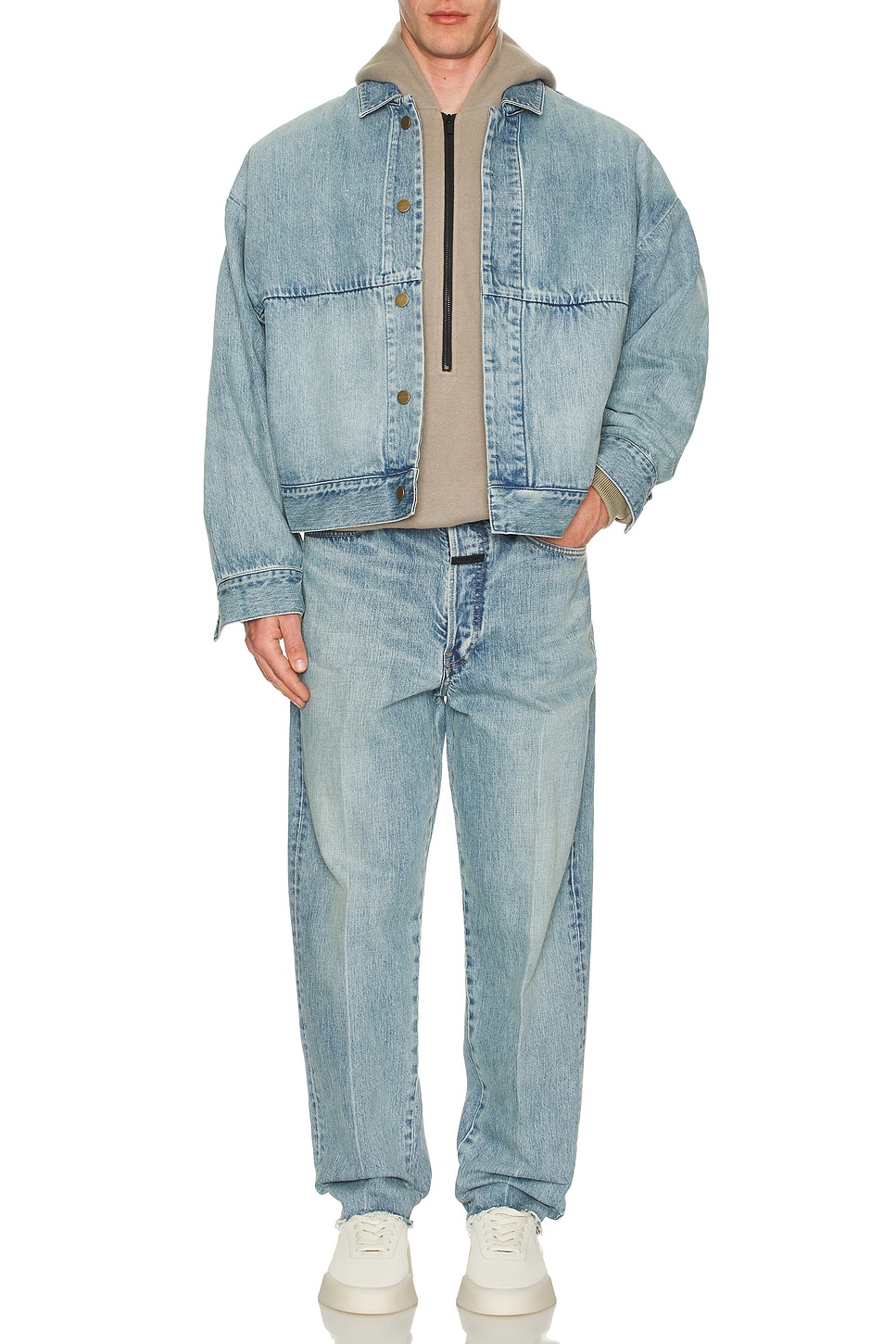 Image 1 of Fear of God 5 Pocket Relaxed Jeans in Indigo 2