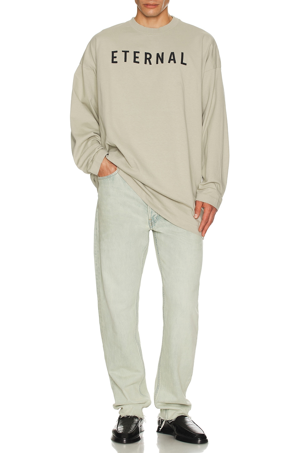 Image 1 of Fear of God 5 Pocket Straight Leg Jeans in Indigo 1 in Vintage Indigo