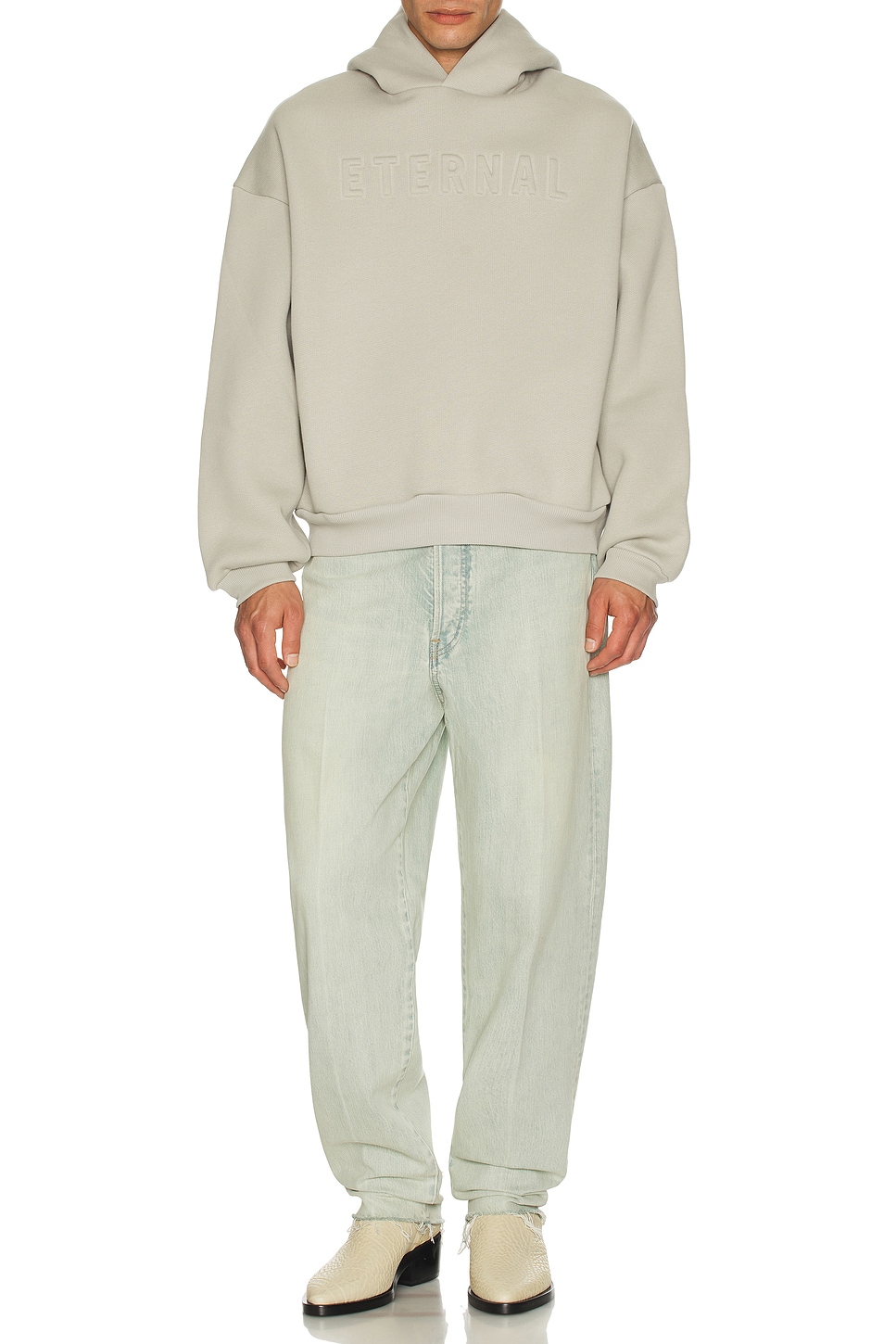 Image 1 of Fear of God Eternal Hoodie in Dove Grey