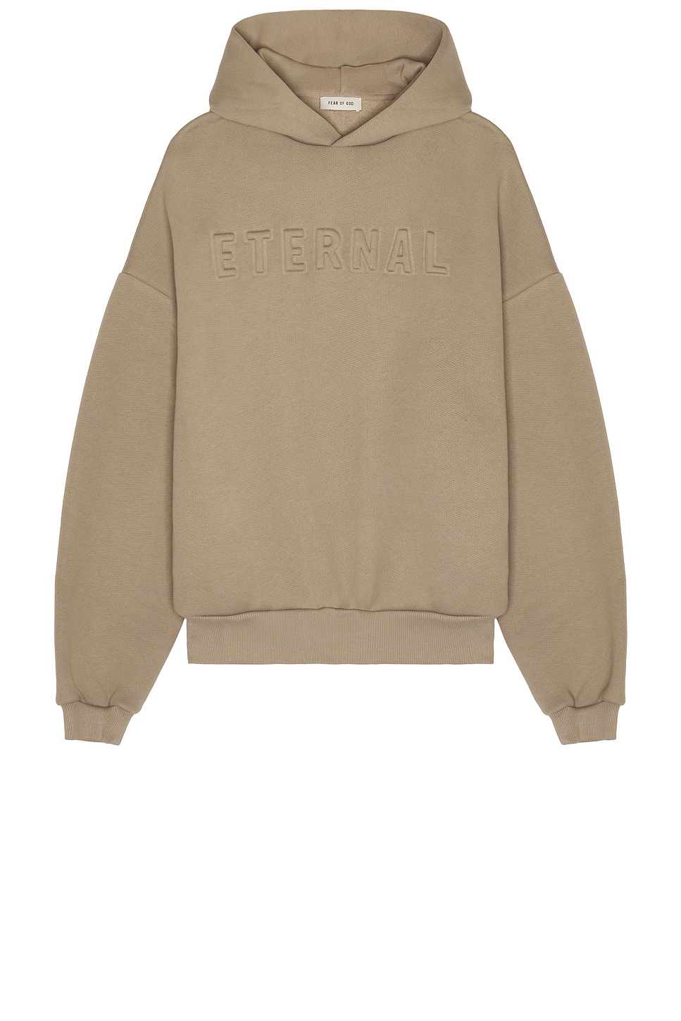 Image 1 of Fear of God Eternal Hoodie in Dusty Beige