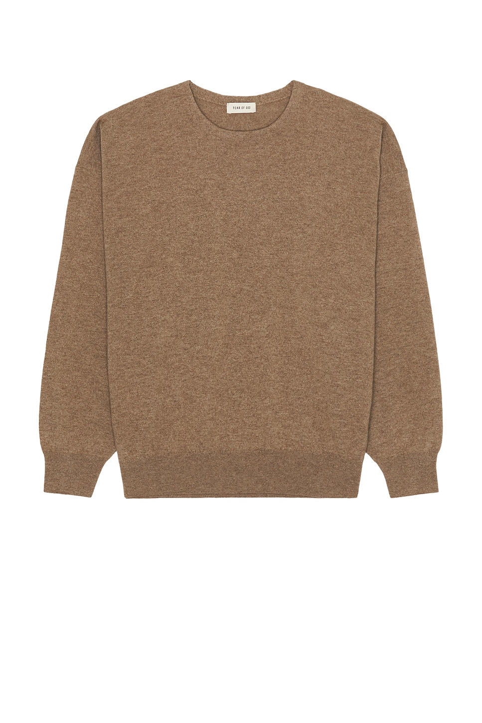 Cashmere Crewneck in Brown