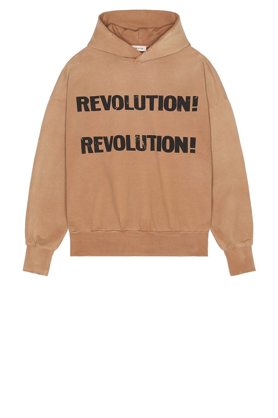 Image 1 of Fear of God Revolution Hoodie in Dune Pearl