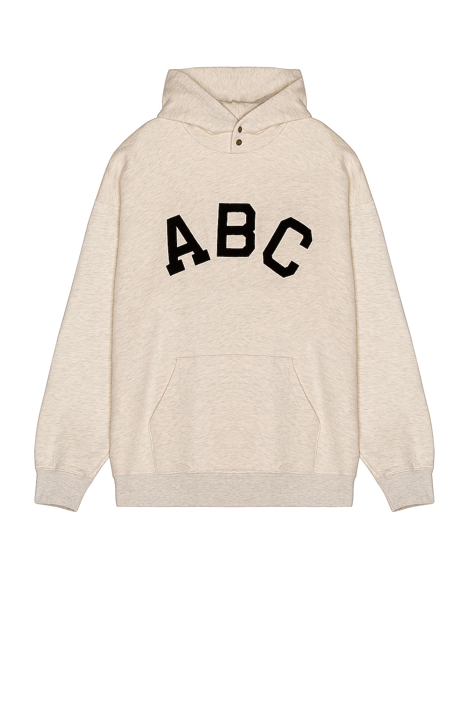 Image 1 of Fear of God ABC Hoodie in Cream Heather