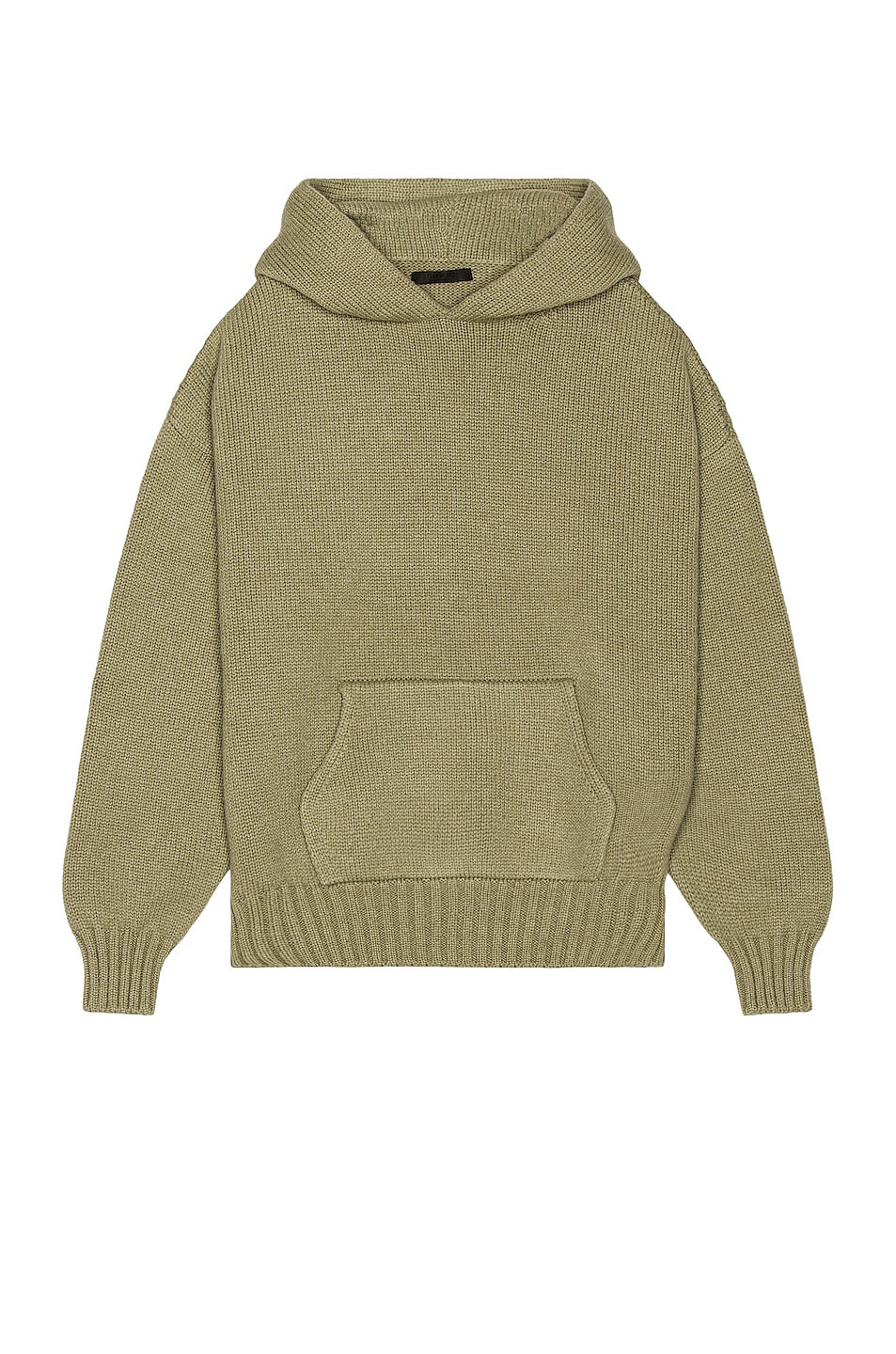 Image 1 of Fear of God Knit Hoodie in Matcha