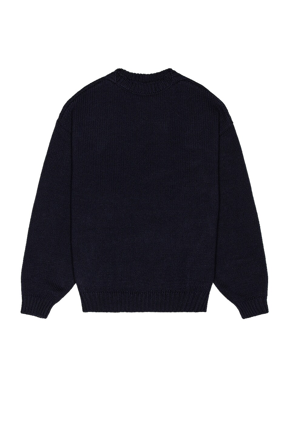 Image 1 of Fear of God Overlap Wool Sweater in Navy