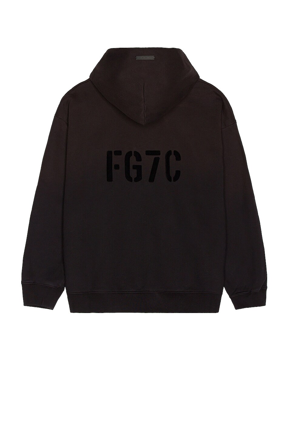 Image 1 of Fear of God FG7C Hoodie in Vintage Black