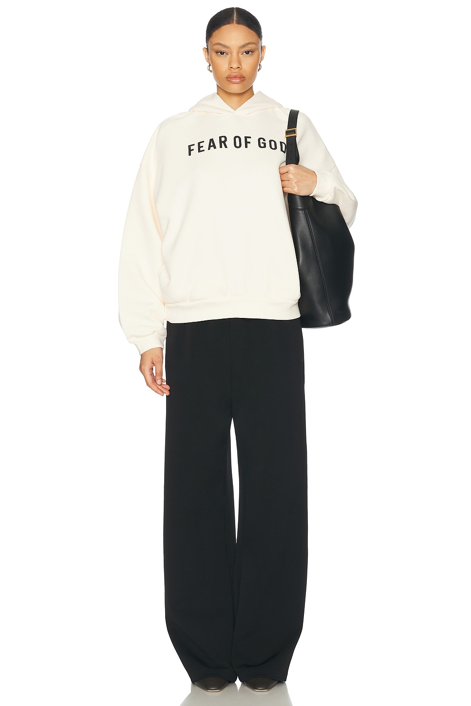 Fear of God Overlapped Logo Hoodie thumbnail