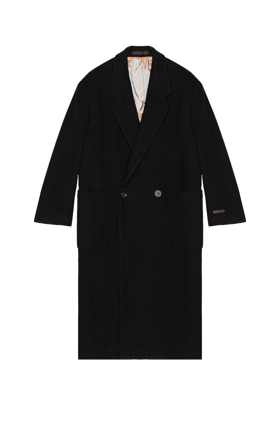 Image 1 of Fear of God Overcoat in Black