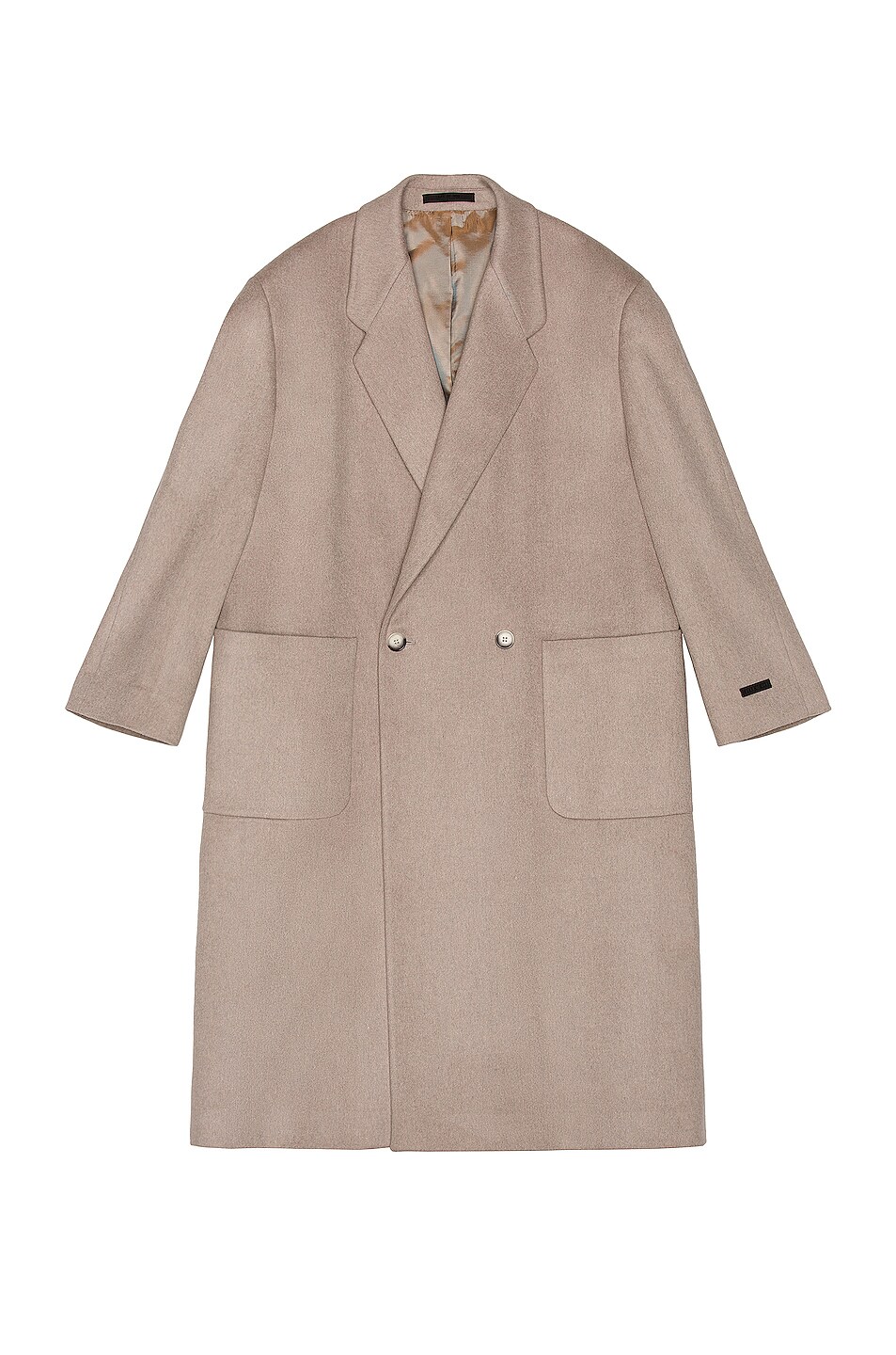Image 1 of Fear of God Overcoat in Blush Grey
